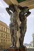 Atlanten (1844–1849), Portikus der Neuen Eremitage, St. Petersburg[6]