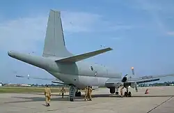 Marineaufklärer Atlantique&nbsp;II auf der BAN Hyères im Jahre 2001.