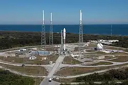 Die Atlas V mit New Horizons kurz vor dem Start
