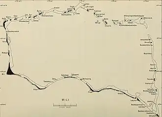 Karte des Atolls Mili (1967)