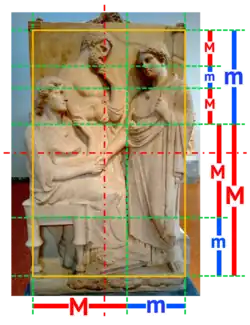 Attisches Grabrelief, Mitte des 4. Jahrhunderts v. Chr.