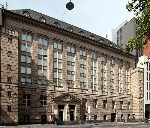 Bibliotheksgebäude der Landesbibliothek Wiesbaden (erbaut 1913)