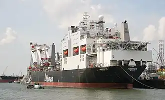 in Rotterdam von achtern