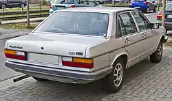 Audi 100 CD 5S, Heckansicht