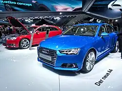A4 Limousine und Avant bei der Premiere auf der IAA 2015
