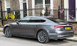Audi A5 Sportback (2016–2019)