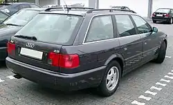 2.6 Avant (Heckansicht)