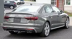 Heckansicht Limousine (2019–2023)