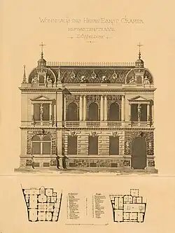 Neorenaissance, Wohnhaus Ernst Cramer, Hofgartenstraße 6/7