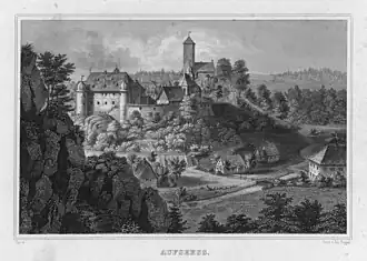 Schloss Unteraufseß, 1840