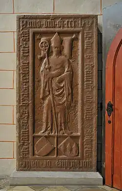 Epitaph des Bischofs Walter II. von Hochschlitz im Dom zu Augsburg