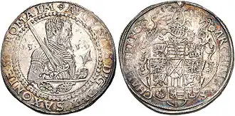 Kurfürst August, Guldengroschen, 1559