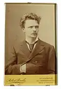 August Strindberg um 1881