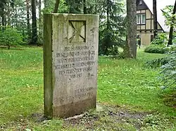 Gedenkstein für die Kämpfe in den Befreiungskriegen 1813