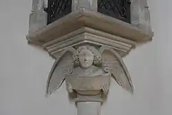 Engelskonsole unter dem Sakramentshaus