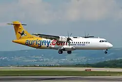 ATR 72-500 der Aurigny Air Services