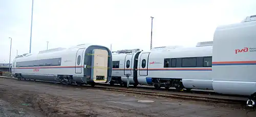 Auslieferung am Mukraner Fährhafen im Januar 2009