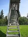 Untere Treppe