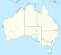 Lage des Territoriums Australian Capital Territory