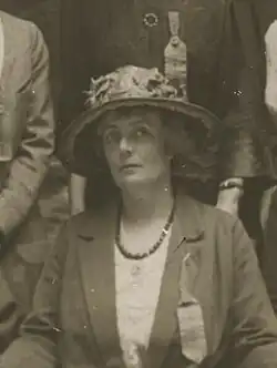 Bessie Rischbieth, Rom, 1923 (Ausschnitt der vorherigen Aufnahme)