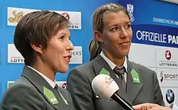 Die Schwaiger-Schwestern Doris und Stefanie vor Olympia 2012