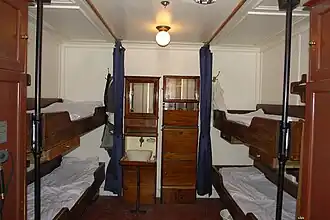 Kabine 3. Klasse von 1929