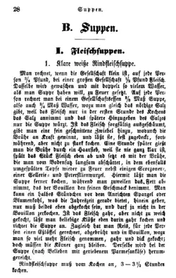 Praktisches Kochbuch Davidis, 4. Auflage, 1849
