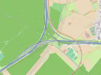 Übersichtskarte Dreieck Karlsruhe