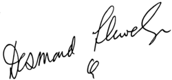 Autogramm Desmond Llewelyn