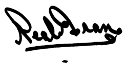 Autogramm Neale Fraser