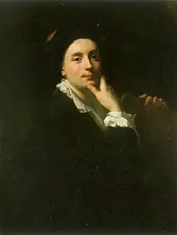 Jacques-François Delyen, Selbstporträt (1714)
