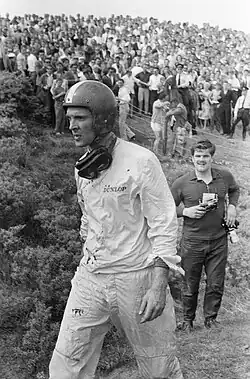 Gurney, wenige Minuten nach dem Unfall