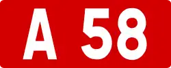 Autoroute A 58