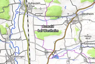 topographische Karte