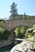 Brücke in Avers Cröt