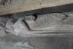 Liegefigur des Chorherren Humbert