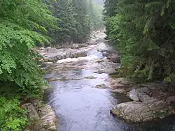 Das Weißwasser beim Mädelsteg