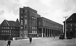 Essener Börse, Blick auf den Arkadengang