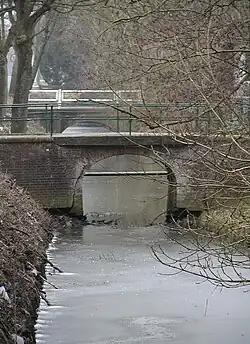 Die Wetter in Bülkau und die alten Brücken 3 Fuß und 3 Zoll breit, damit die Flöten durch kommen.