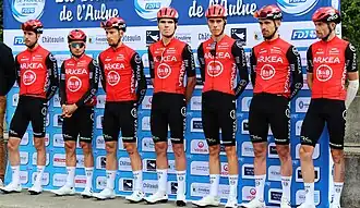 Mannschaftsfoto Arkéa-B&B Hotels