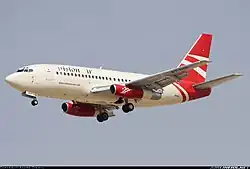 Boeing 737-200 der Vision Air International