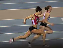 Rani Rosius (links) – ausgeschieden als Sechste des zweiten&nbsp;Halbfinals