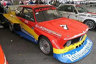 Schnitzer BMW 2002 turbo der Gruppe 5, Saison DRM 1977