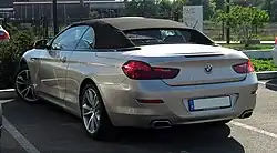 BMW 650i Cabrio geschlossen