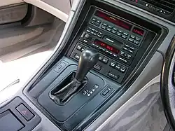 BMW 8er Interieur, Mittelkonsole