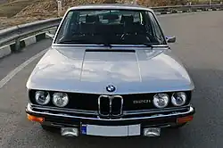 E12, Frontansicht Vierzylinder bis 1976