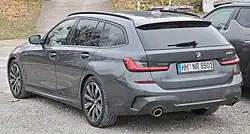 G21, Modell M Sport (2019–2022), Heckseitenansicht