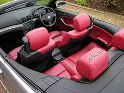 Innenraum des M3 Cabrio
