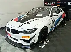 Frontansicht BMW M4 GT4
