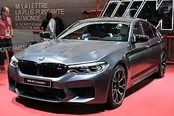 BMW M5 Competition auf der Mondial de l’Automobile 2018